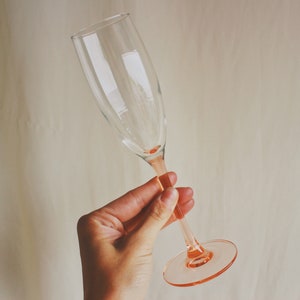 pink stemware french wine glasses pink wine goblets art loves antiques modern bohemian interior design mid century bar luminarc pink glasses