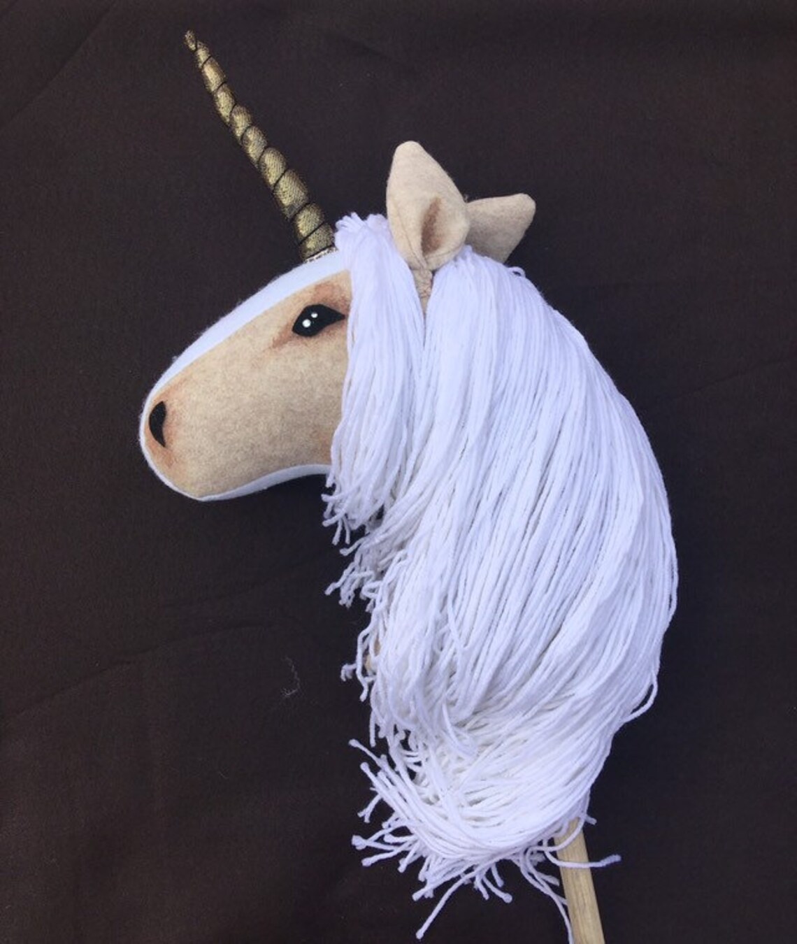 Unicorn Stick Horse Custom Build Your Own Unicorn Stick Horse Etsy