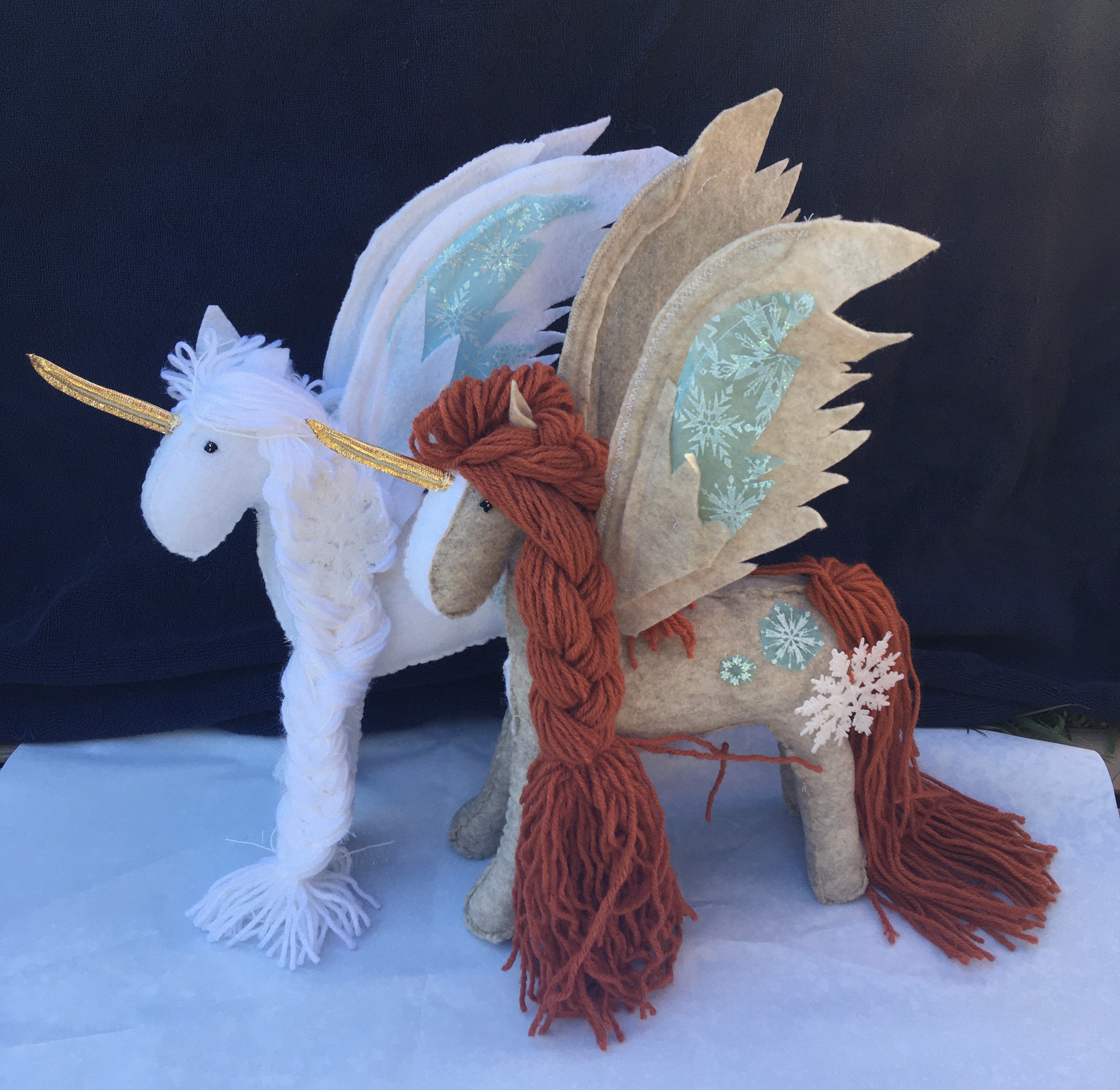 Download Frozen Elsa And Frozen Anna Custom Plush Pegasus Unicorns Etsy