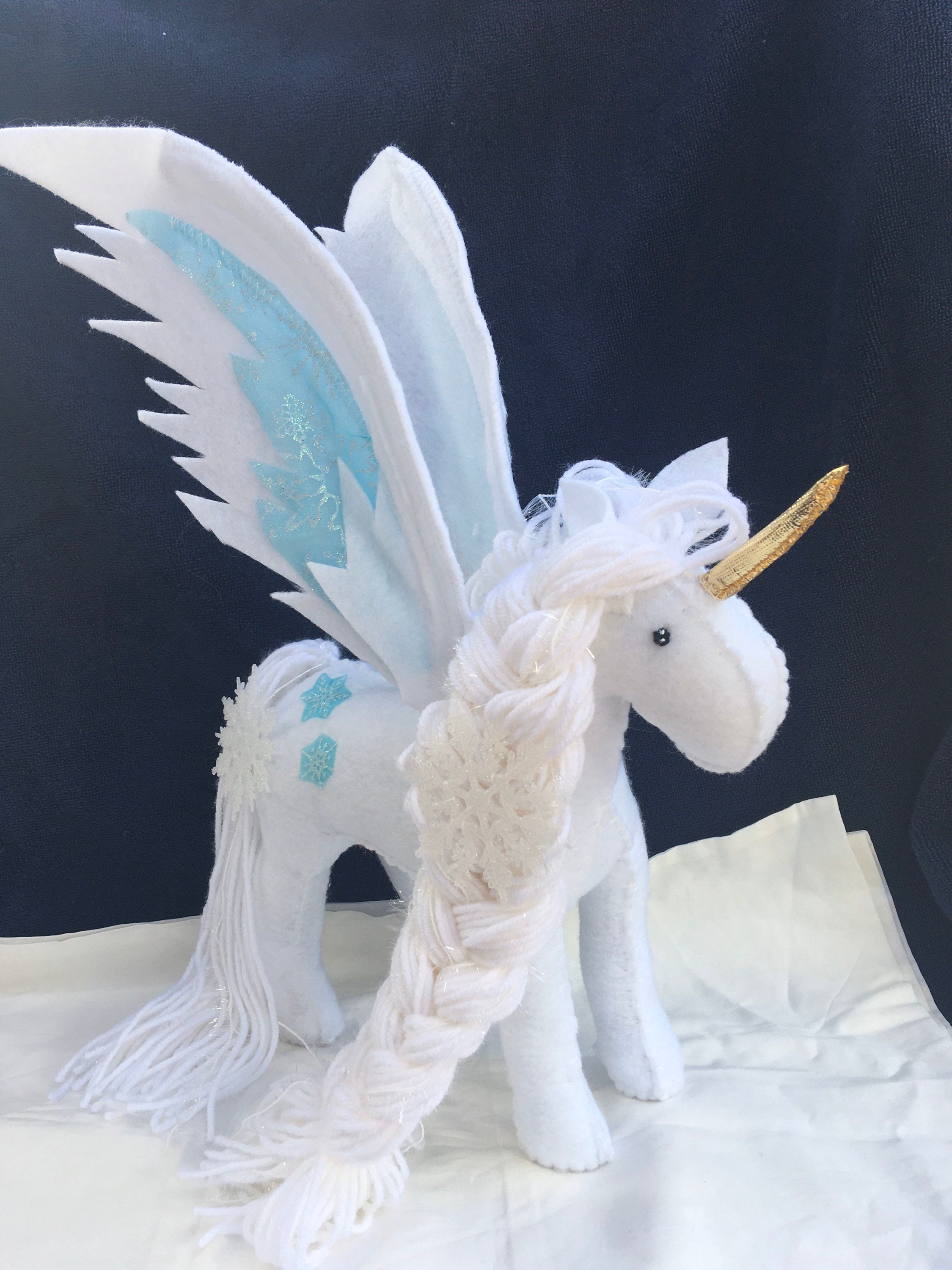Frozen Elsa and Frozen Anna Custom Plush Pegasus Unicorns Etsy