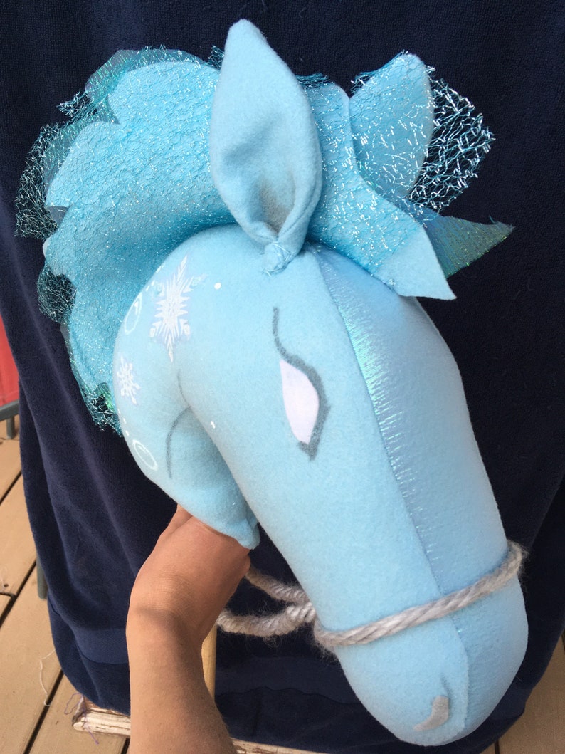 Frozen Two Elsa Nokk Water Horse Stick Horse | Etsy