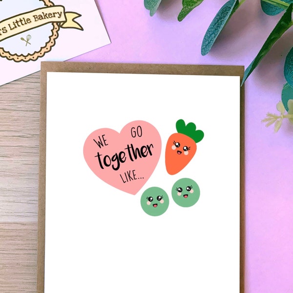 Peas and Carrots Etsy UK