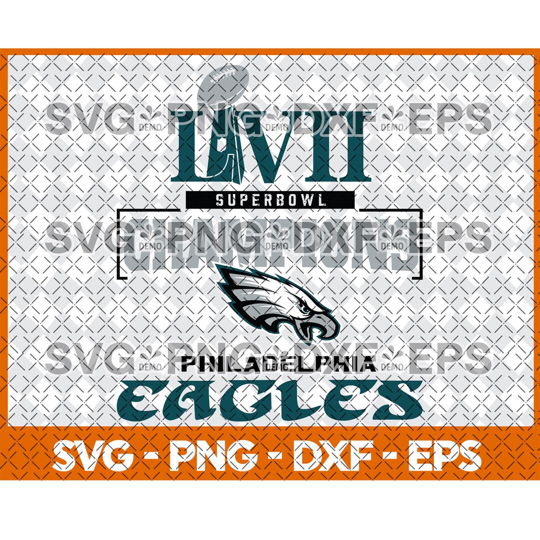 Eagles Vs Chiefs Super Bowl LVII 2023 Svg Png Kelce Vs Jason - Etsy
