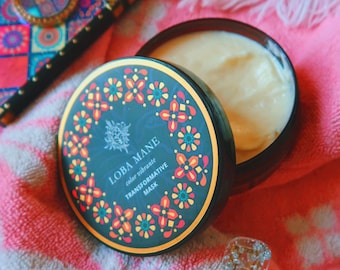 Organic Curl Mask: Deep Conditioning Treatment for Dry, Damaged Hair