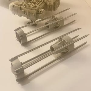 Vintage Kenner Star Wars Y Wing Engine Set Complete Replacement Part REPRO 1983