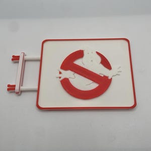Firehouse Sign Custom | Kenner The Real Ghostbusters | REPRO Replacement Part | Vintage 1987 Toy