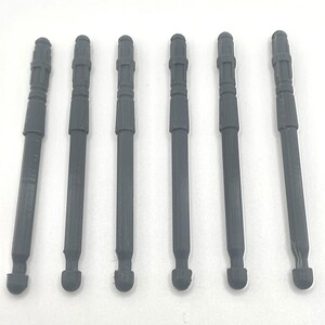 Missiles du Faucon Millenium Legacy, bombes imprimées en 3D (lot de 6) | Star Wars | Pièce de rechange REPRO | Jouet vintage
