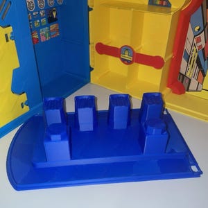 Hall of Justice Playset Console Platform Base | Kenner DC Super Powers | REPRO Replacement Part | Vintage 1984 Toy