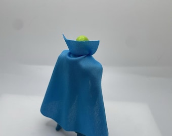 Vintage Kenner DC Super Powers Martian Manhunter Reproduktion Ersättningsmantel ENDAST
