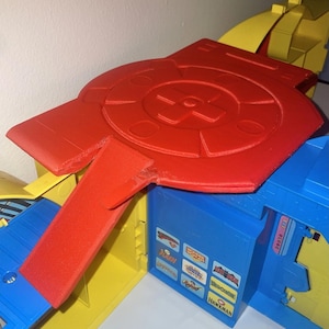 Hall of Justice Playset Landing Pad Platform | Kenner DC Super Powers | REPRO Replacement Part | Vintage 1984 Toy