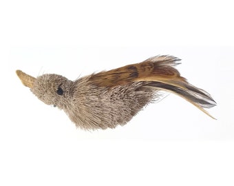 Cat Toy Deer Hair Natural House Finch - Bird like Teaser Wand / Pole Attachment / Refill