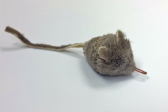 Cat Toy Deer Hair Mouse With Buffalo Leather/hide Ears and Tail - Fun Rat  Like Teaser Wand / Pole Attachment / Refill - Etsy