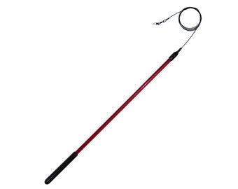 Cat Toy - Wildcat MAX Interactive 18 x 3/8" Teaser Wand / Pole Toy - Made in Helena MT USA - Works with other popular pole/wand attachments