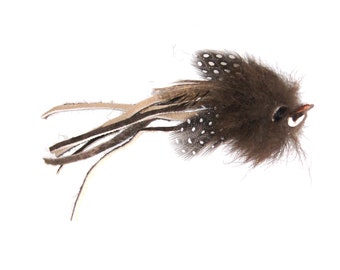 Cat Toy Buffalo Hair and Leather Squid- Wiggly Leather Fun for use with Teaser Wand / Pole Attachment - Refill Attachment