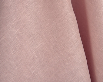 Linen | Fabric | Linen Fabric By The Yard | Linen Cloth | Linen Fabric | Textile Fabrics | Woven Fabric | Natural Fabrics | Pink Fabric