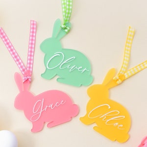 Easter Basket Name Tag - Customized Easter Name Tag - Kids Easter Basket Tag - Easter Gift - Easter Basket Personalized - Easter Tag