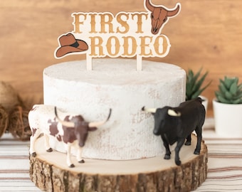 First Rodeo Cake Topper, My First Rodeo Birthday, How the West was One, Cowboy First Birthday, Western First Birthday, Western Theme