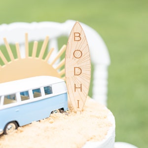 The Big One Cake Topper, The Big One First Birthday, The Big One Surf, First Wipeout, First Wave, The Big One Birthday, Surf Birthday, image 6