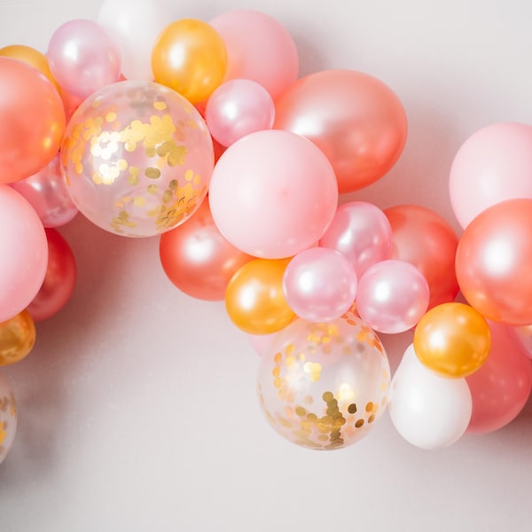 CUSTOM Balloon Garland Kit - DIY Balloon Garland Kit - Choose Your Colors Balloon Garland - DIY Balloon Arch- Birthday Balloon Backdrop