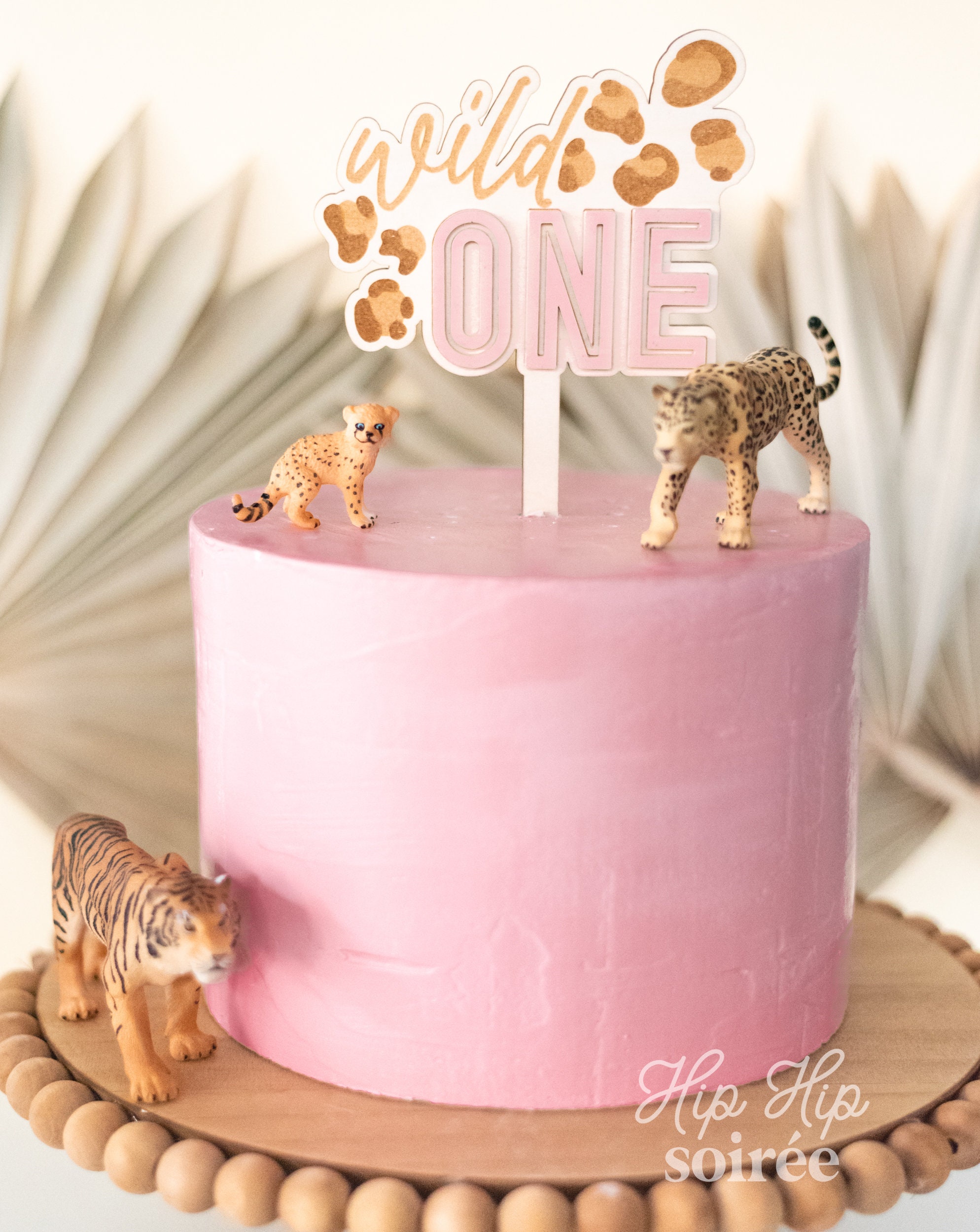 Girl Wild One Birthday, Wild One Cake Topper, Girl Safari Birthday