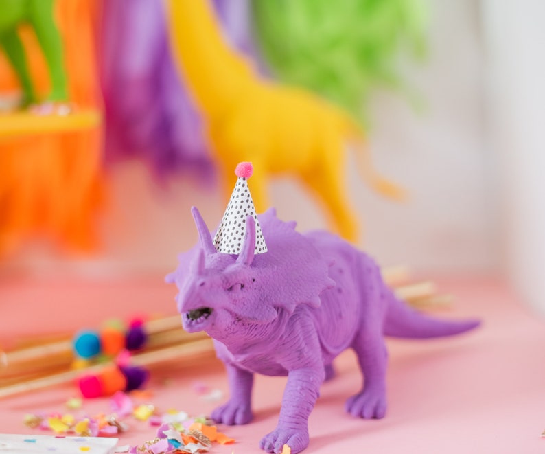 Mini Party Animal Hats Dinosaur Party Hats Party Animal Etsy New Zealand