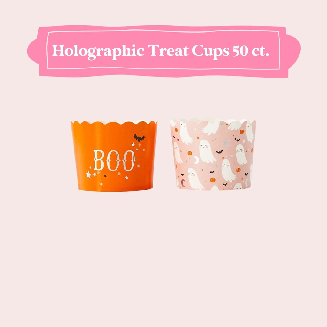 Halloween Treat Cups, Halloween Baking Cups, Halloween Party Cups