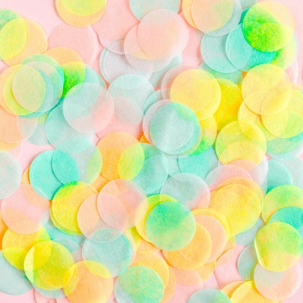 Custom Tissue Confetti - Colorful Confetti - Table Confetti - Photoshoot Confetti - Balloon Confetti