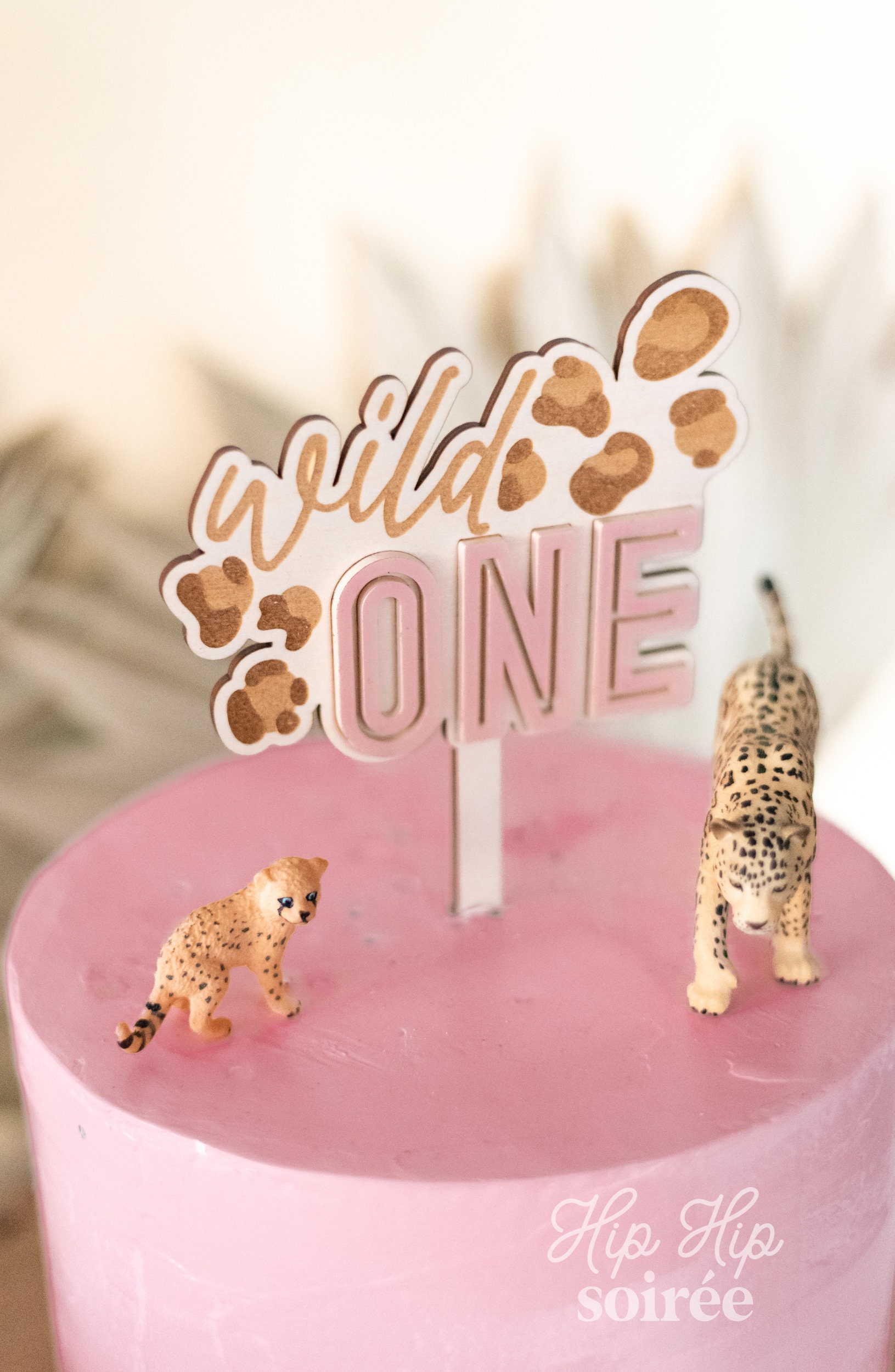 Girl Wild One Birthday, Wild One Cake Topper, Girl Safari Birthday
