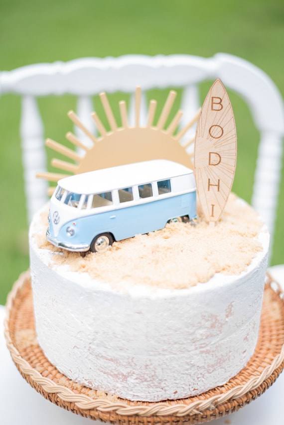 The Big One Cake Topper, The Big One First Birthday, The Big One Surf, First Wipeout, First Wave, The Big One Birthday, Surf Birthday,