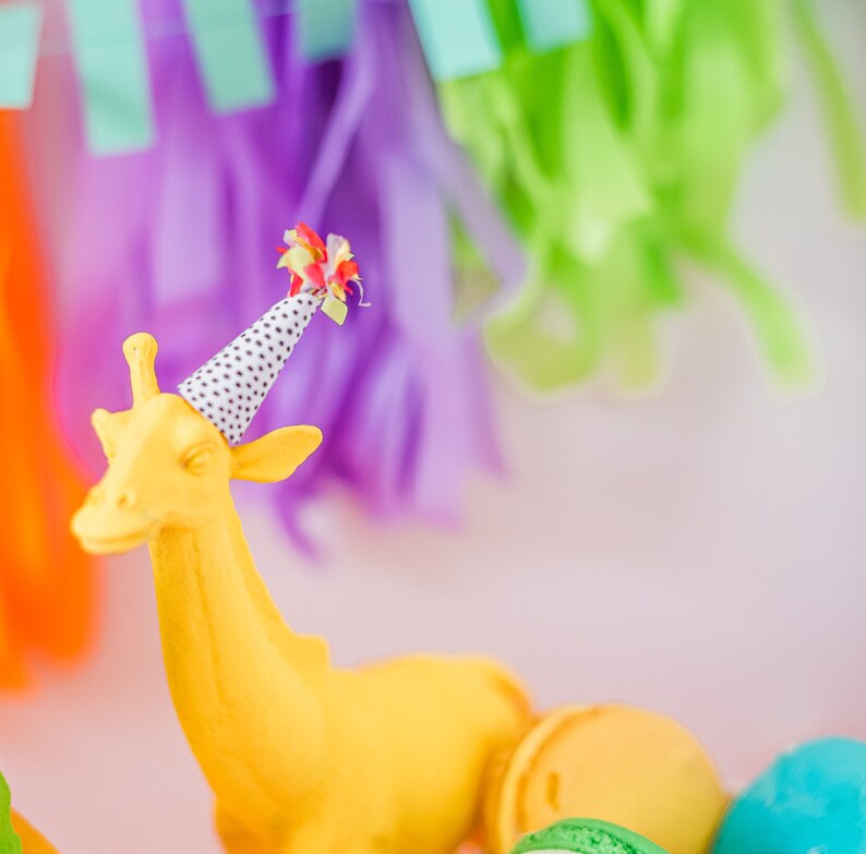 Mini Party Animal Hats Dinosaur Party Hats Party Animal Etsy New Zealand