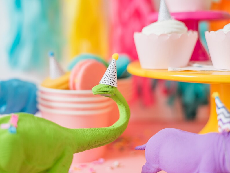 Mini Party Animal Hats Dinosaur Party Hats Party Animal Etsy New Zealand