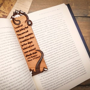 At the Mountains of Madness Bookmark, H.P. Lovecraft. Cthulhu, Lovecraftian Cosmic Horror, Sci-Fi, Dark Academia, Handmade for book lovers