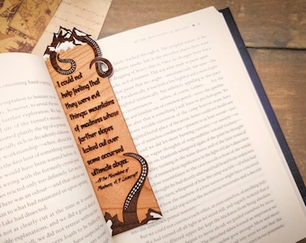 H.P. Lovecraft Bookmark: At the Mountains of Madness, Lovecraftian Cosmic Horror