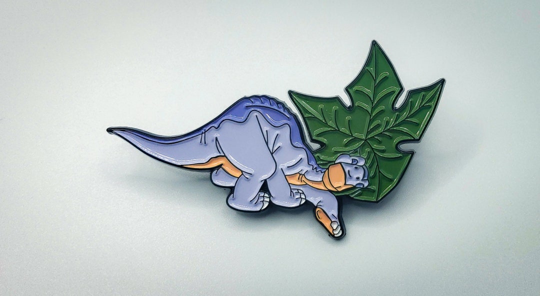 Land Before Time - Soft Enamel Pin - Littlefoot / Tree Star Badge