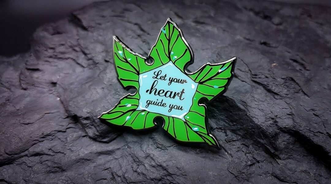 Land Before Time - Hard Enamel Pin - Let Your Heart Guide You Tree Star Badge