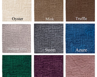 Mystic Luxury Velvet Fabrics - Cut Length Upholstery Fabrics, Cut Metres