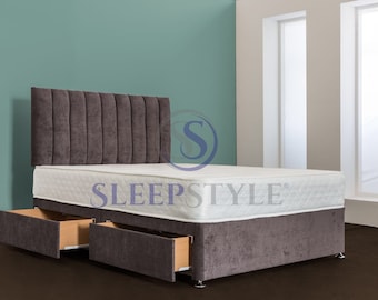 Solar Divan Bed - Drawer Bed - Storage Bed