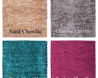 Chenille Fabric - Cut Length Upholstery Fabrics, Cut Metres