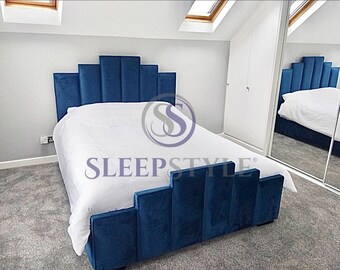 Tower Art Deco Bed Frame