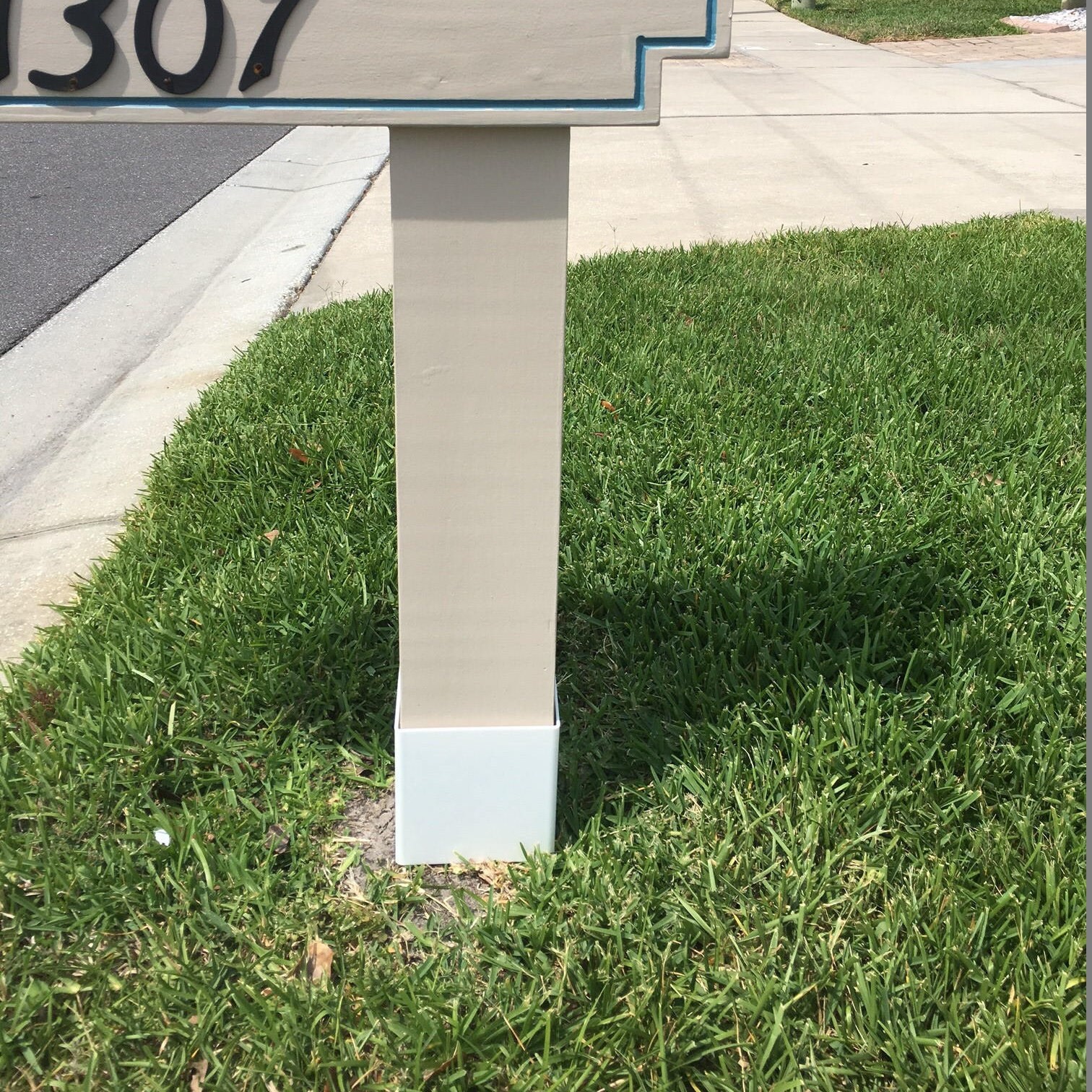 Mailbox Post Protector/Guard Protects wooden posts from Etsy