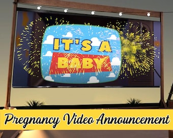 Pregnancy Announcement Video | Pregnancy Announcement Movie | Baby Announcement Video | Toy Story Baby Announcement