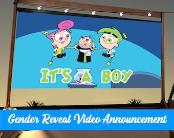 Gender Reveal Video Announcement, Magical Gender Reveal Video, Gender Reveal Movie, Gender Reveal Idea, Baby Boy Gender Reveal