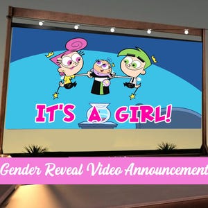 Gender Reveal Movie | Gender Reveal Video | Gender Reveal Idea | It&#39;s A GIRL! | Magical Gender Reveal