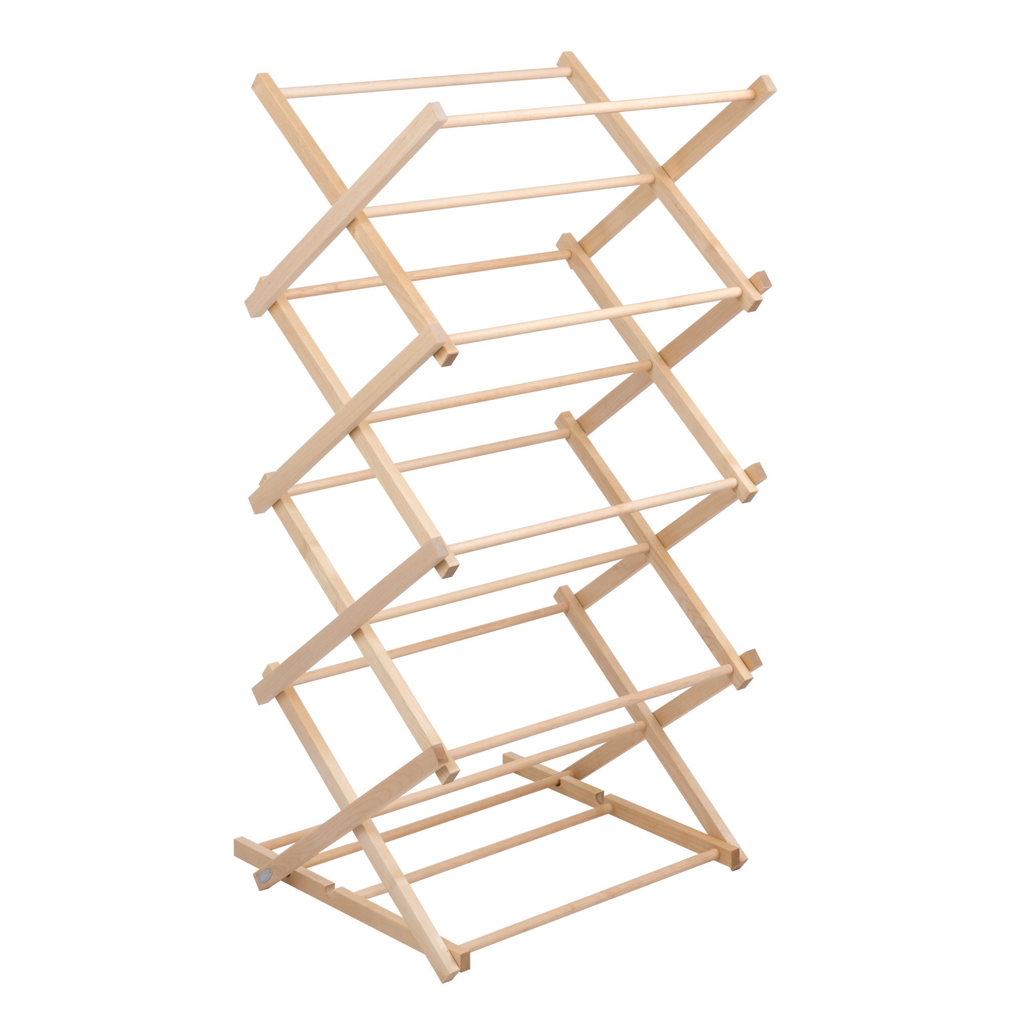 Wooden Foldable Clothes Airer, Clothes Drying Rack. Puidust  Pesukuivatusrest. 