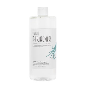Laundry vinegar with lemongrass essential oil,  500 ml. For clear, crisp laundry.