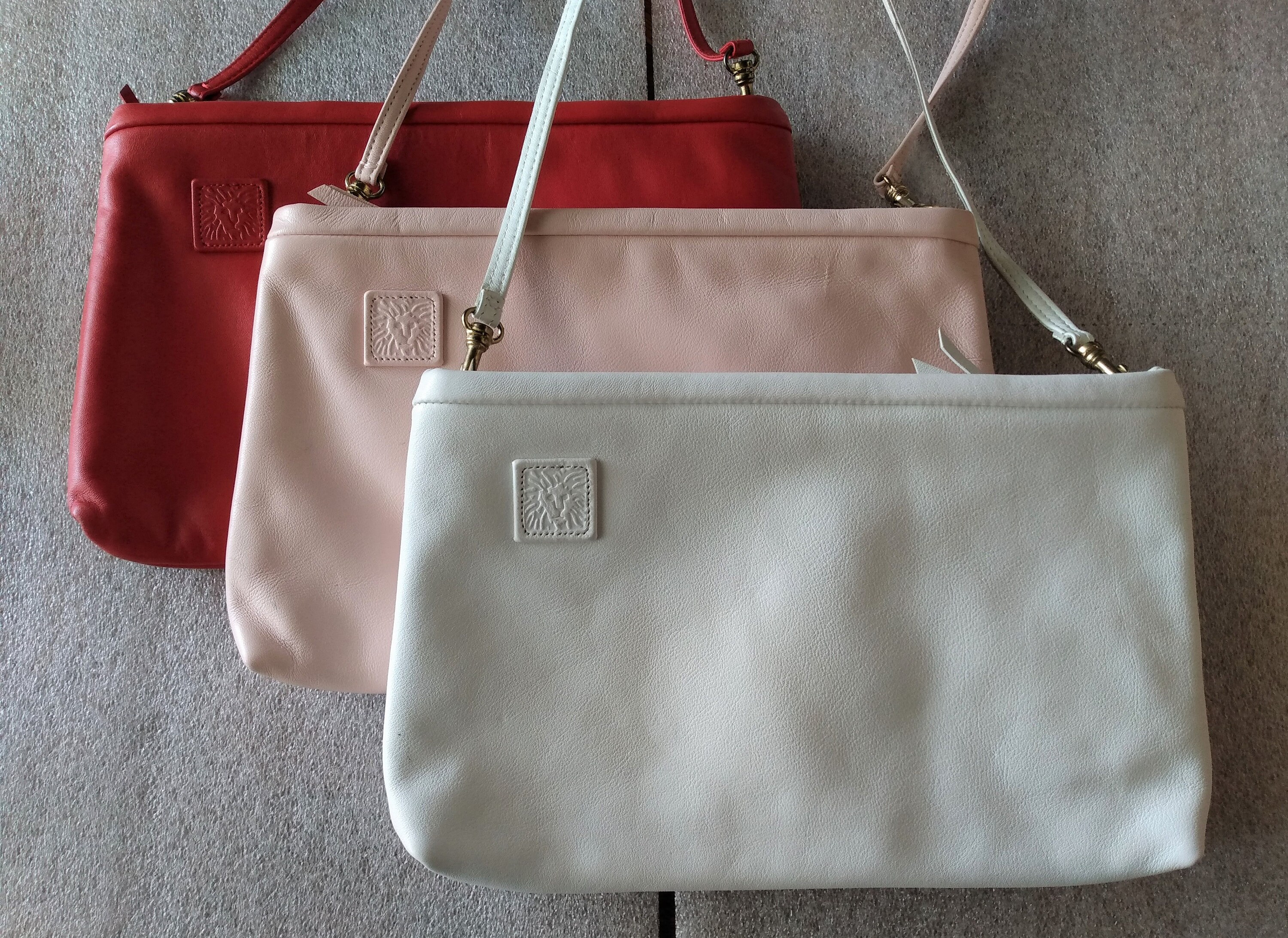 Red Anne Klein Bag Etsy