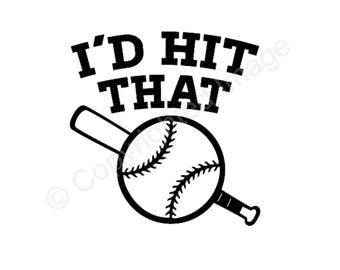 Id Hit That Decal Etsy