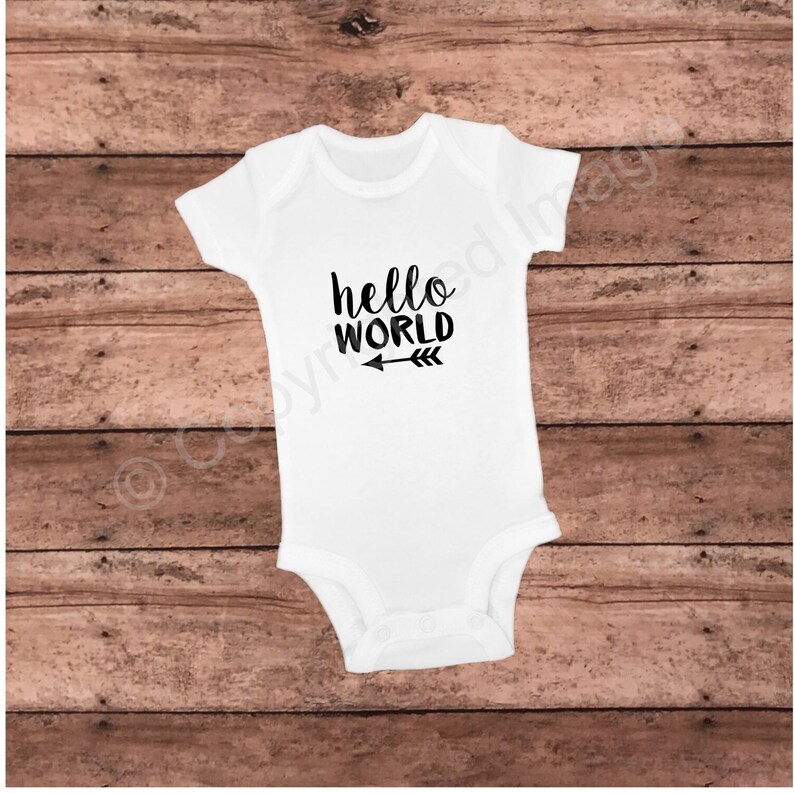 Onesie Hello World