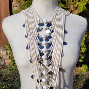 White Maasai Necklace