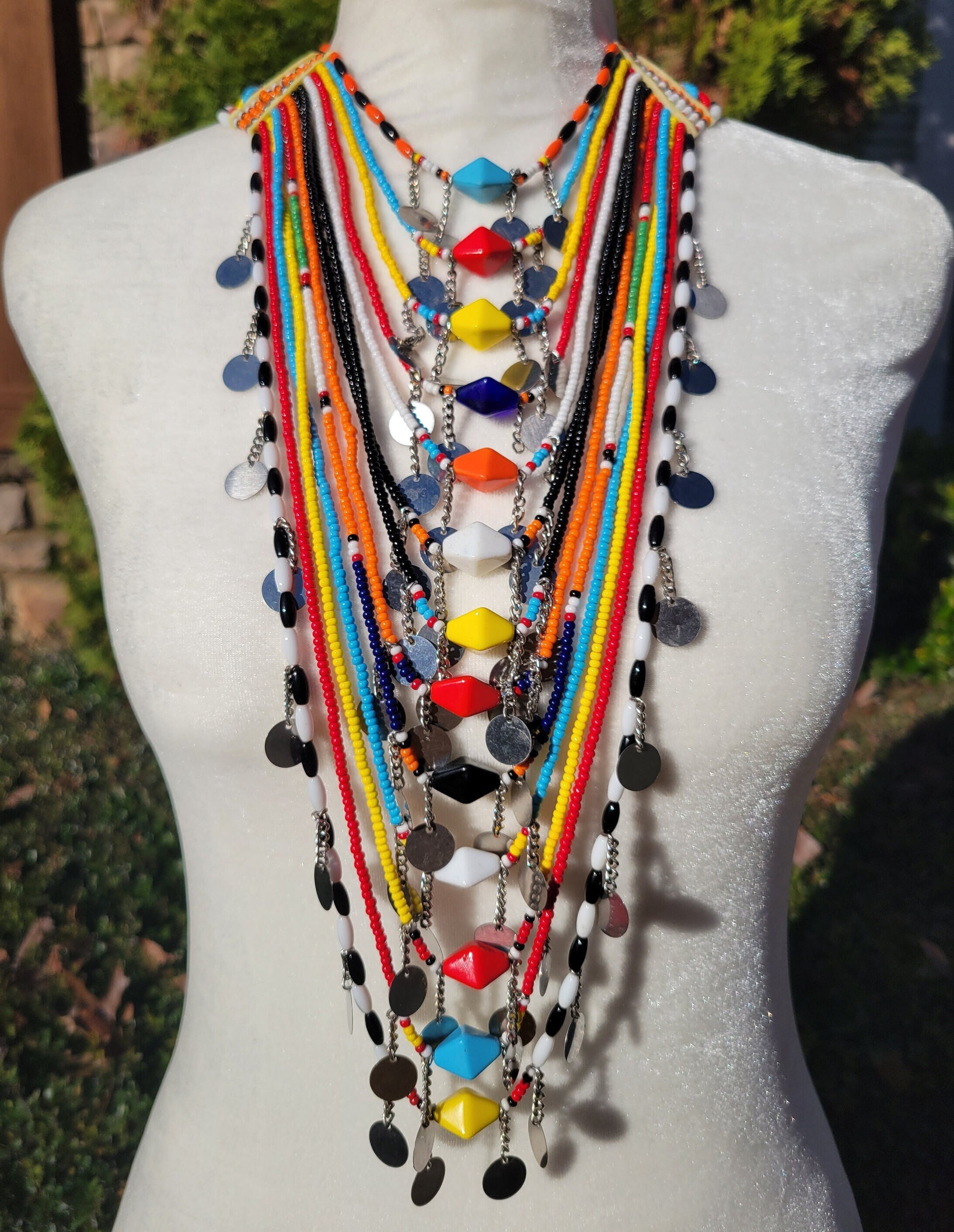 Maasai necklace - Etsy 日本